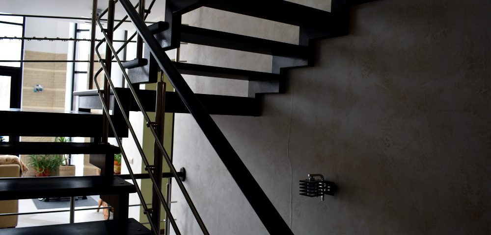 Escalier métallique industriel