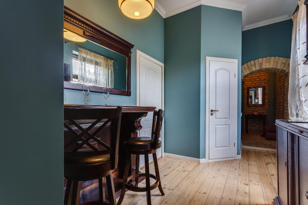 la Couleur de porte intérieur tendance