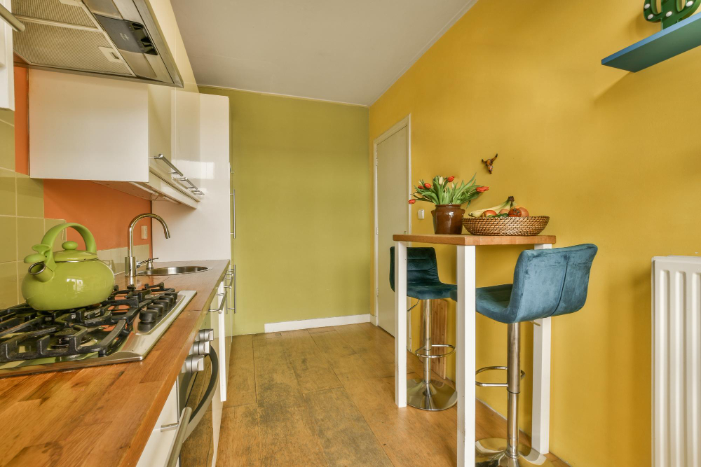 la Tendance couleur mur cuisine