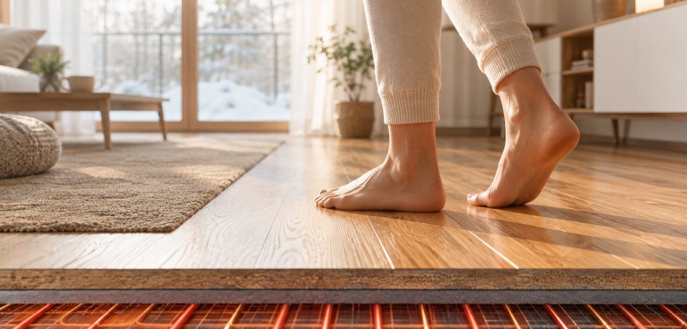 Parquet et chauffage par le sol